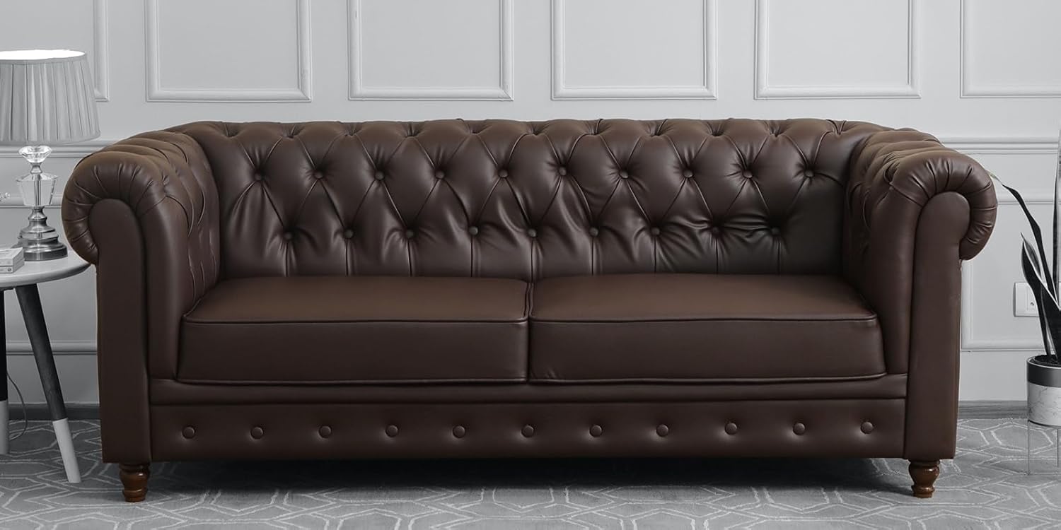 2 Seater Sofa (Brown)
