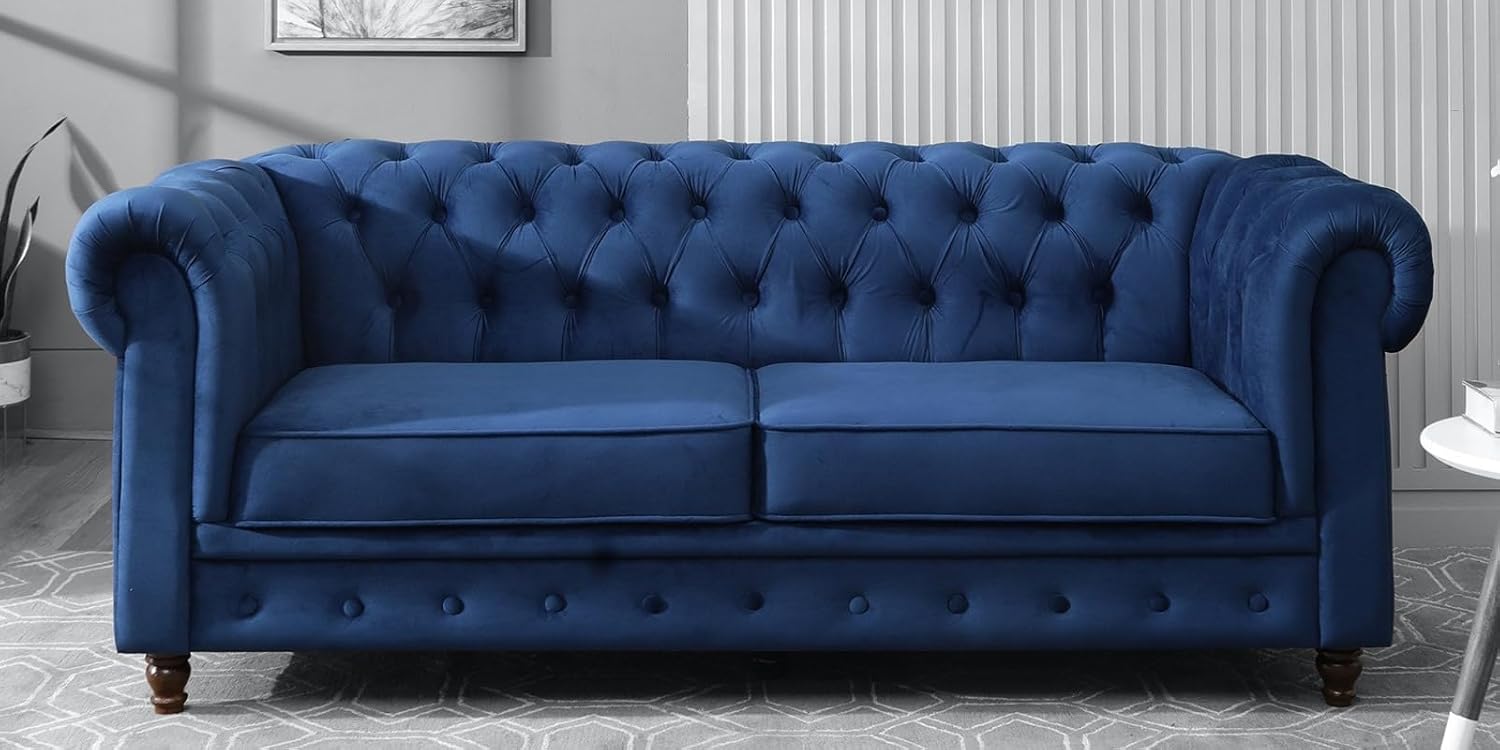 2 Seater Sofa (Blue)