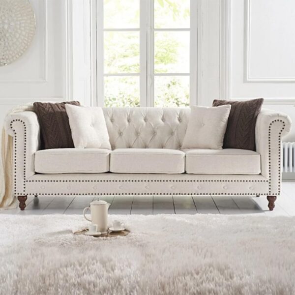 2 Seater Sofa (White)