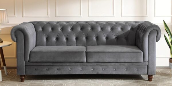 2 Seater Sofa (Grey)