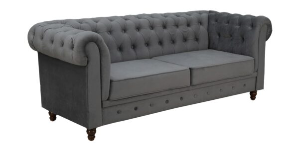 2 Seater Sofa (Grey) - Image 2