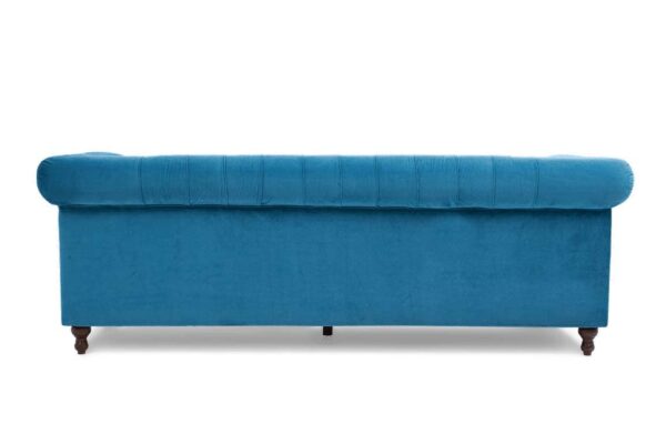 3 Seater Sofa (Blue) - Image 4