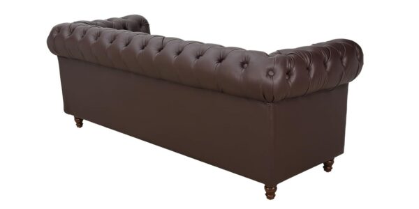 2 Seater Sofa (Brown) - Image 4