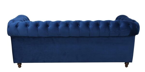 2 Seater Sofa (Blue) - Image 6