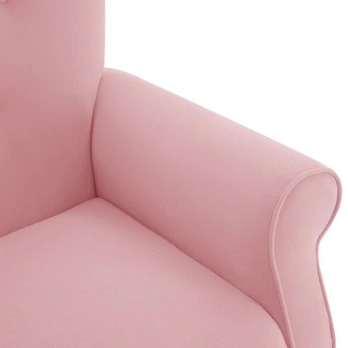 Living Room Accent Chair with Wooden Legs - Image 5