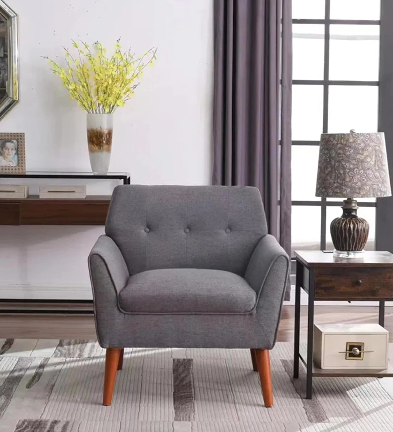 Compact Living Room Accent Chair