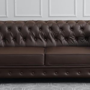 2 Seater Sofa (Brown)