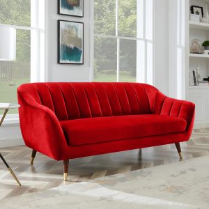 3 Seater Sofa (Red)